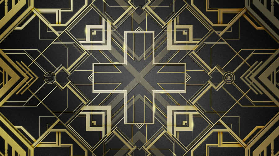 Art Deco Design Gatsby Era Wallpaper
