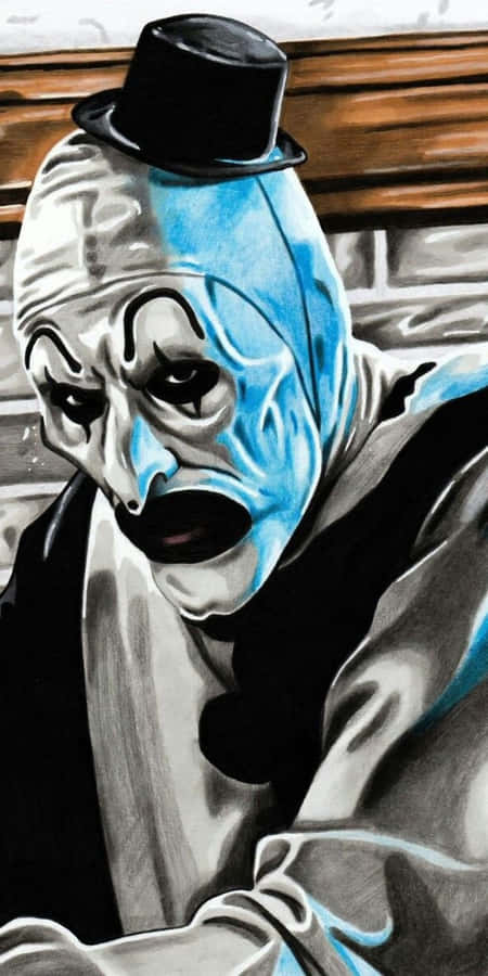 Art The Clown Portrait Wallpaper