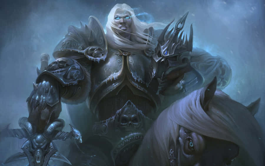 Arthas Menethil Lich King Artwork Wallpaper