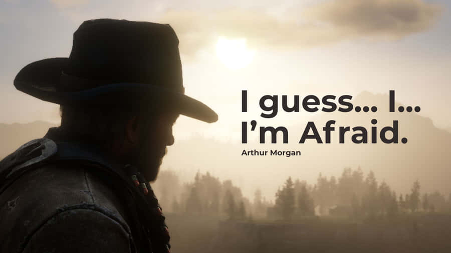 Arthur Morgans Fearful Confession Wallpaper
