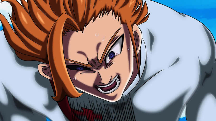 Arthur Pendragon - Seven Deadly Sins Leader In Action Wallpaper