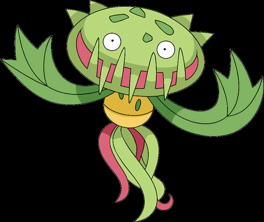 Artistic Depiction Of Pokemon, Carnivine Wallpaper