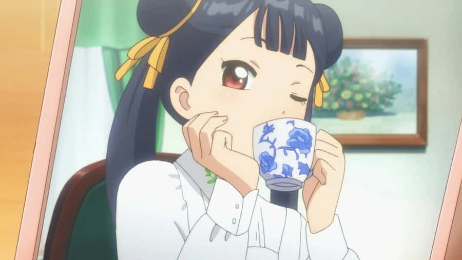 Artistically Captured Meiling Li Portrait Wallpaper