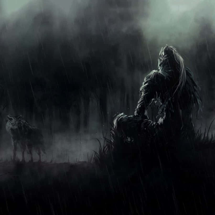 Artorias The Abysswalker In Battle Wallpaper