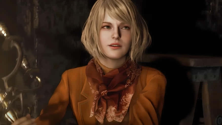 Ashley Graham - Major Character In Resident Evil Saga Wallpaper