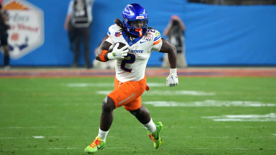 Ashton Jeanty Football Action Wallpaper