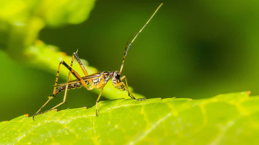 Assassin Bugon Green Leaf Wallpaper