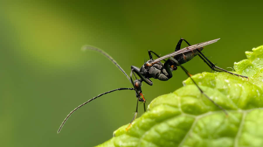 Assassin Bugon Green Leaf Wallpaper