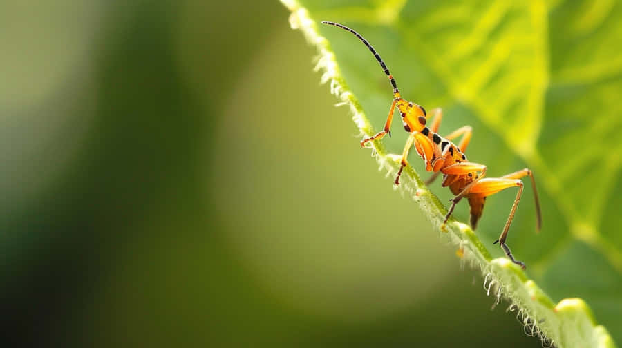 Assassin Bugon Leaf Edge Wallpaper