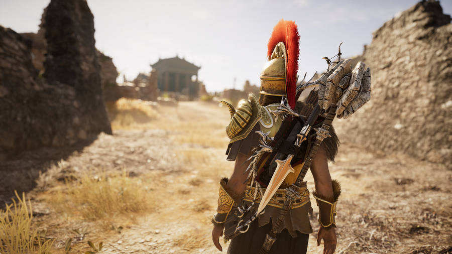 Assassin's Creed Odyssey Game Scene Wallpaper
