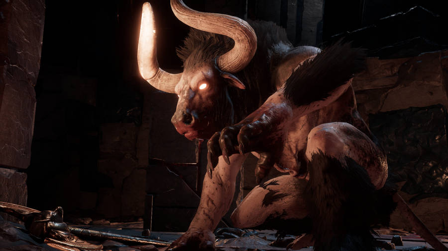 Assassin's Creed Odyssey Minotaur Wallpaper
