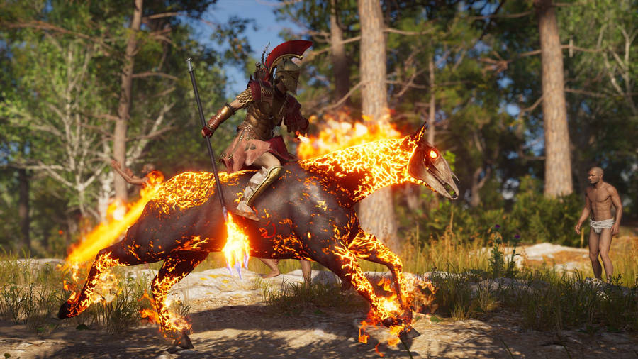 Assassin's Creed Odyssey Monstrous Abraxas Wallpaper