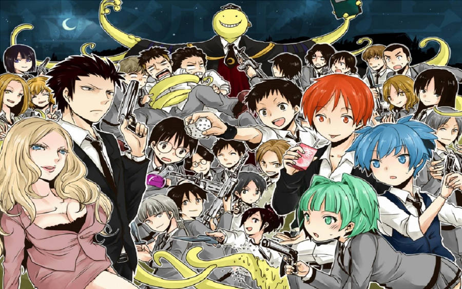 Assassination Classroom Class Group Wallpaper