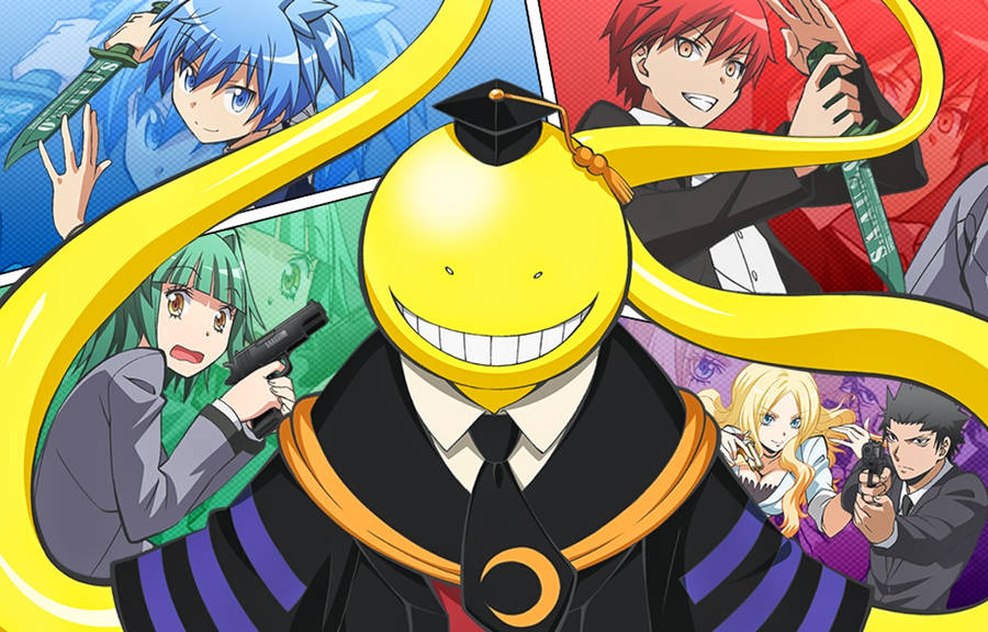 Assassination Classroom Digital Artwork Wallpaper