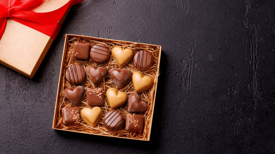 Assorted Chocolate Box Wallpaper