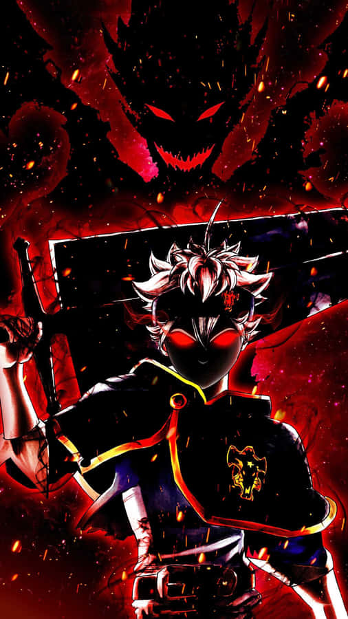 Asta Demon Form Black Clover Wallpaper