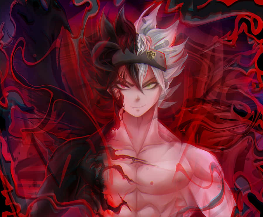 Asta Demonic Transformation Art Wallpaper