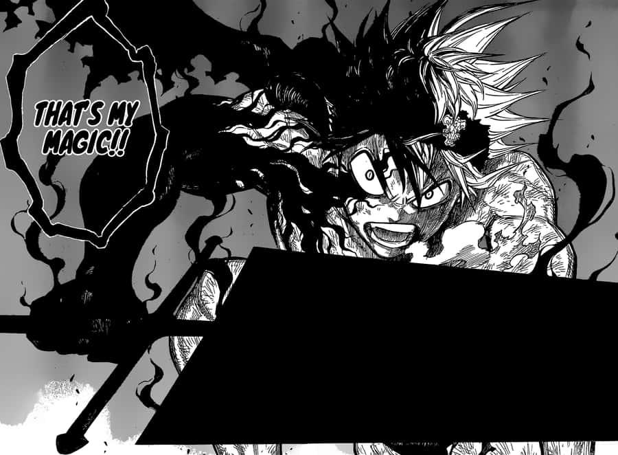 Asta_ Unleashing_ Magic_ Manga_ Panel Wallpaper