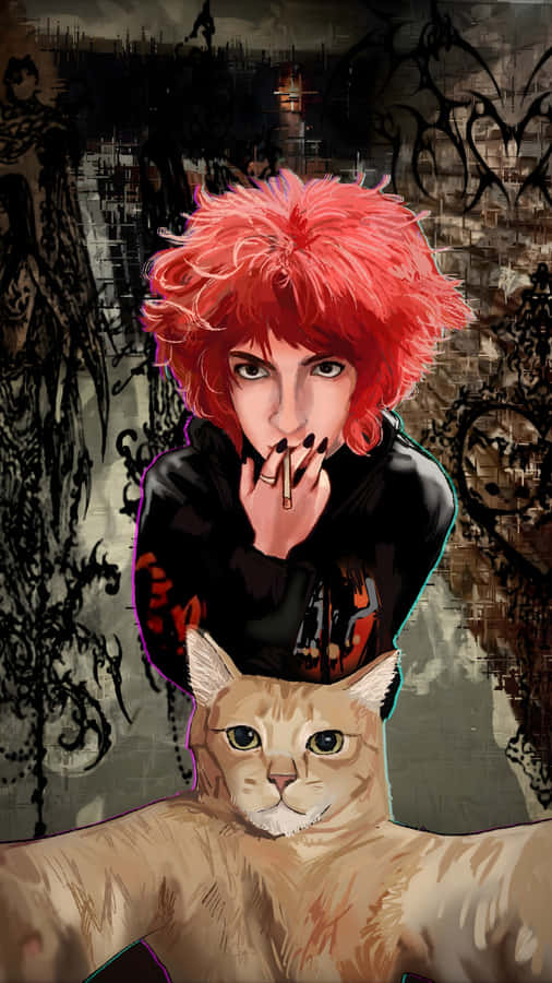 Asteria And The Cat Wallpaper