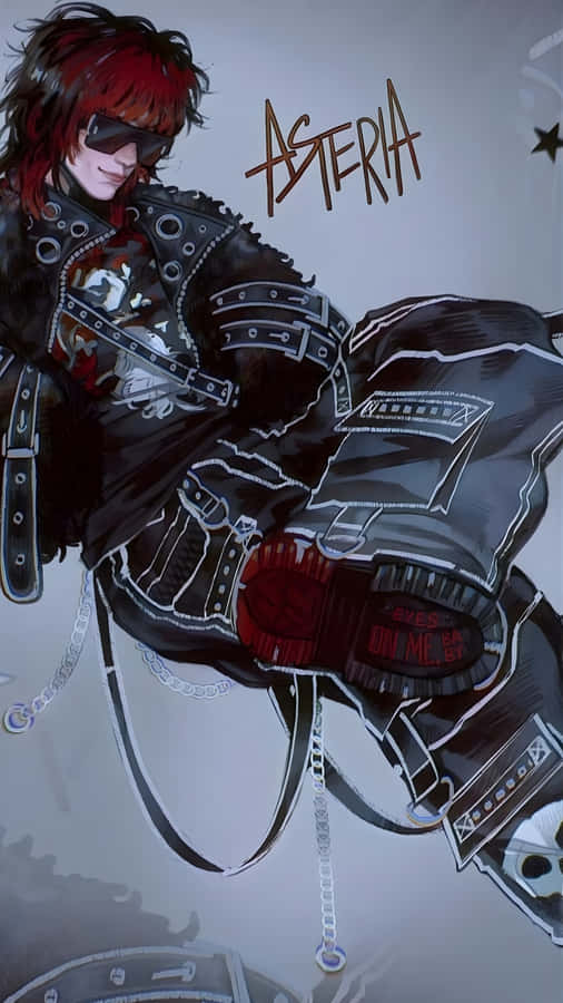 Asteria Dark Rock Character Wallpaper