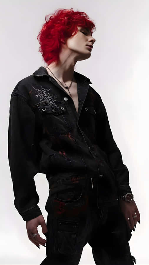 Asteria Red Hair Style Wallpaper