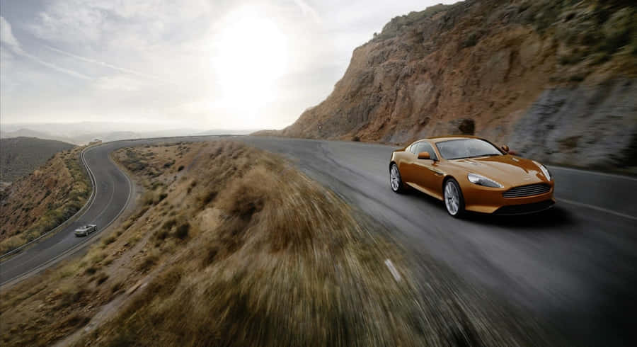 Aston Martin Db9 In Its Full Glory Wallpaper