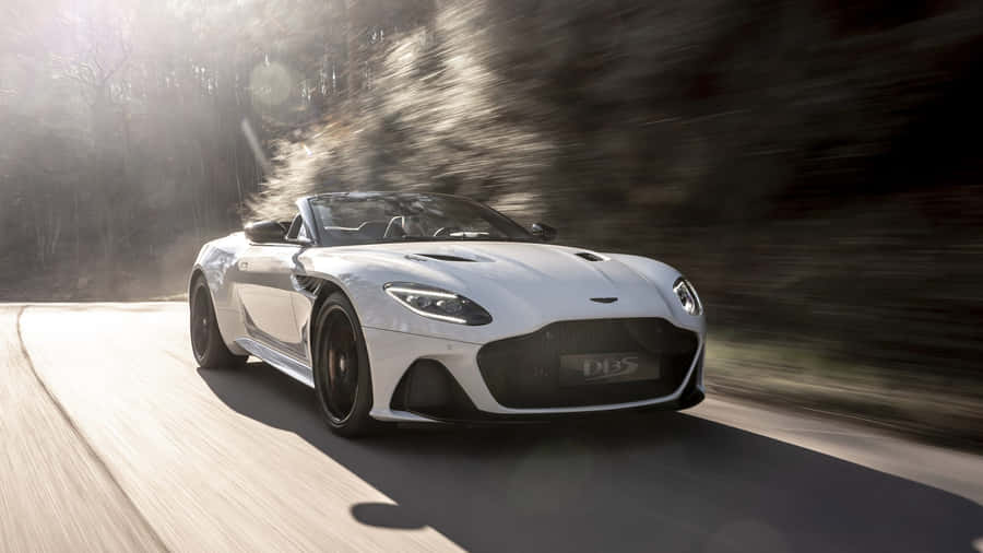 Aston Martin Dbs Superleggera - Elegant Powerhouse Wallpaper