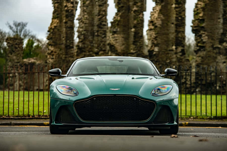 Aston Martin Dbs Superleggera: The Epitome Of British Luxury Sports Cars Wallpaper