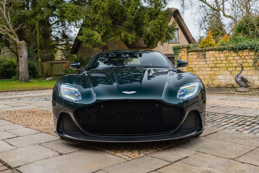 Aston Martin Dbs Superleggera - The Epitome Of Power And Elegance Wallpaper