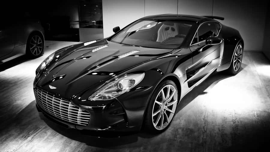 Aston Martin One-77 - A Fusion Of Engineering And Artistry Wallpaper