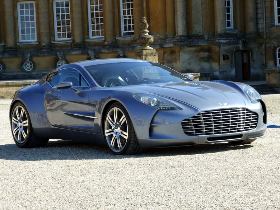 Aston Martin One-77 - A Masterpiece Of Automotive Design Wallpaper