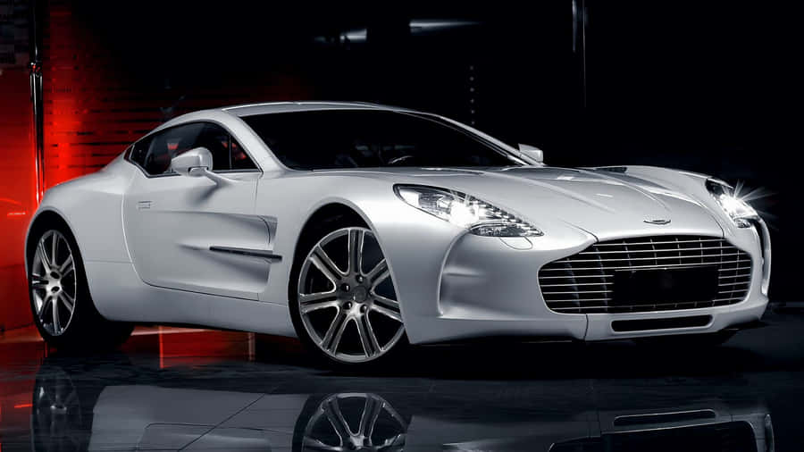 Aston Martin One-77 - A Masterpiece Of Automotive Engineering Wallpaper
