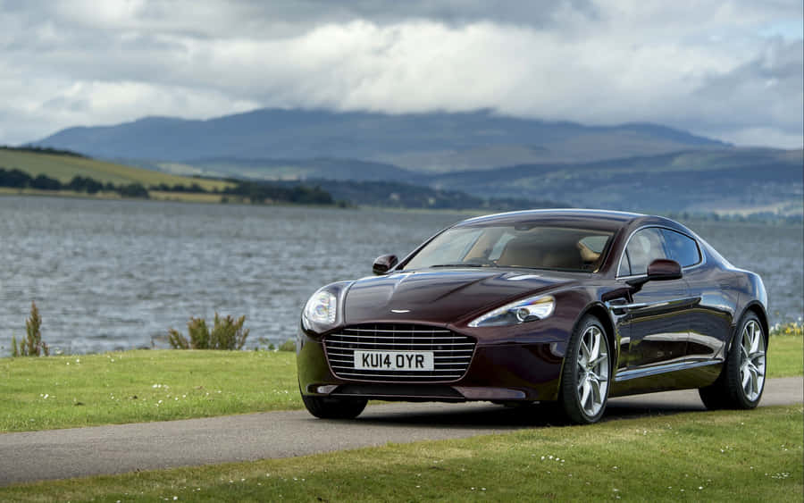 Aston Martin Rapide S On The Road Wallpaper