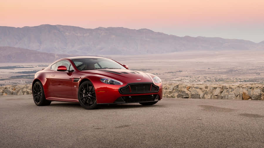 Aston Martin V12 Vantage: A Striking Fusion Of Power & Luxury Wallpaper