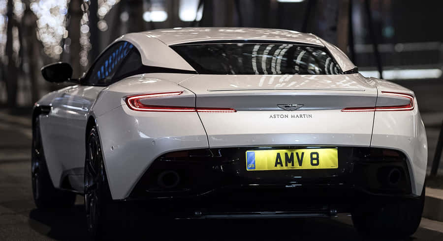 Aston Martin Vanquish In Motion Wallpaper