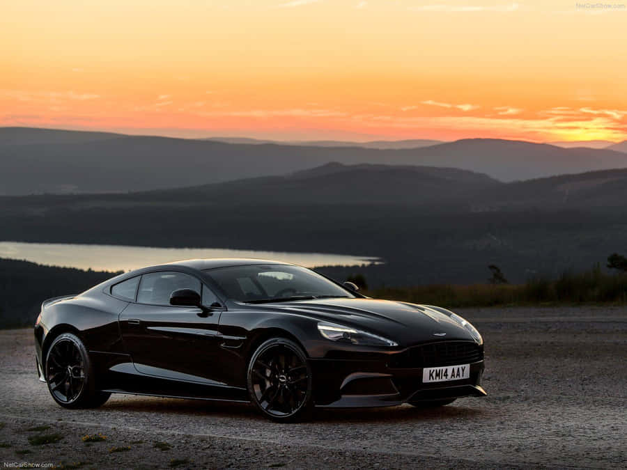 Aston Martin Vanquish - The Epitome Of Power And Beauty Wallpaper