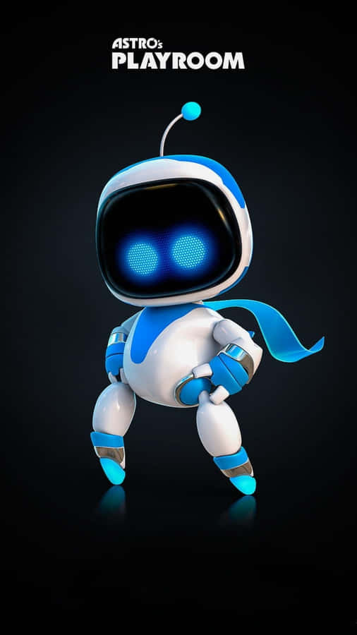 Astro Playroom Robot Character Wallpaper