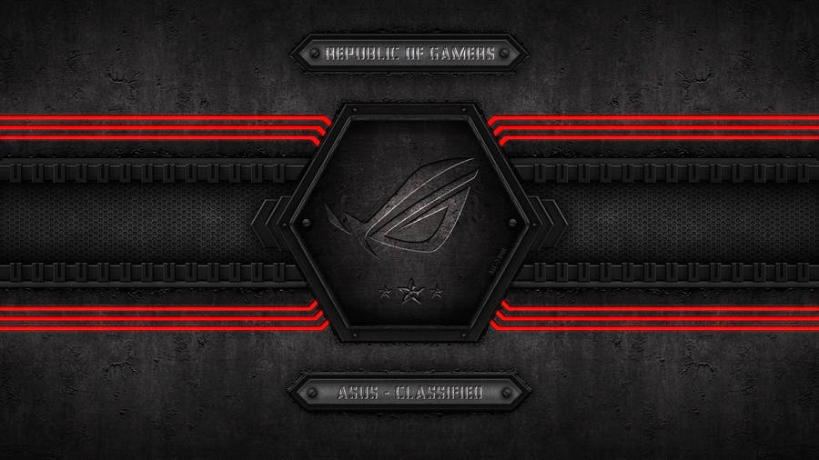 Asus Rog Classified Poster Wallpaper