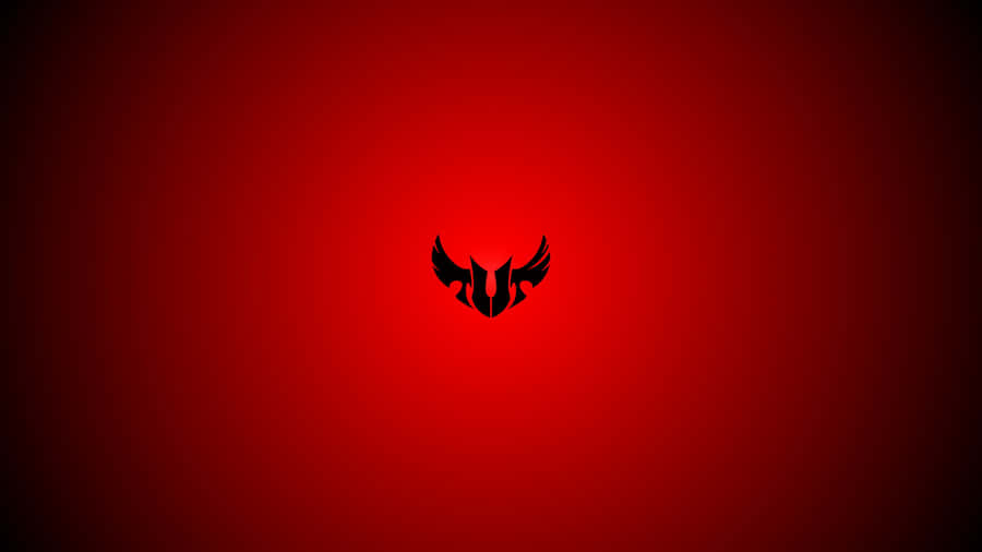 Asus T U F Gaming Logo Red Background Wallpaper