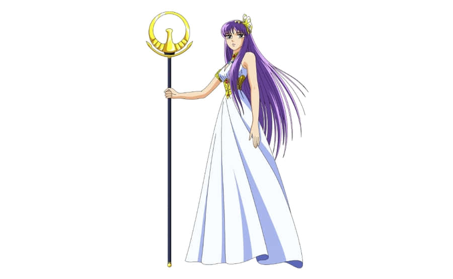 Athena Saori Kido Anime Character Wallpaper