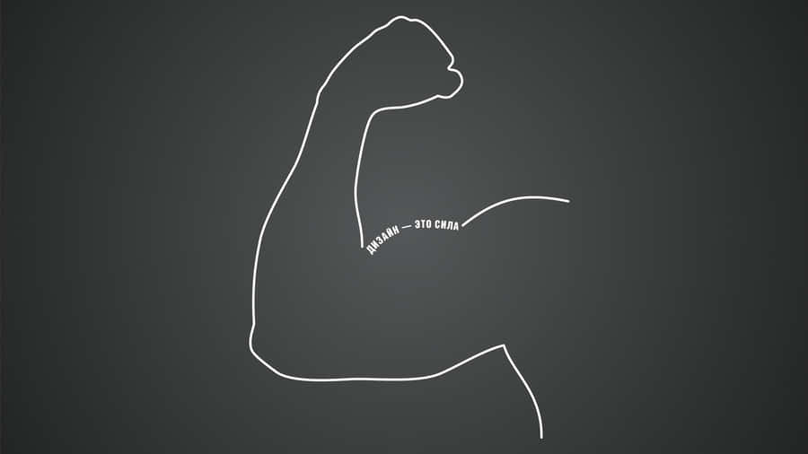 Athlete In Minimalist Sports Setting Wallpaper