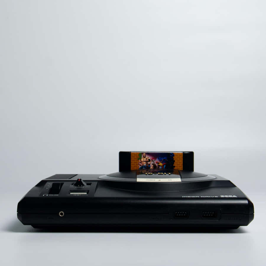 Atmospheric Gaming Console Setup Wallpaper