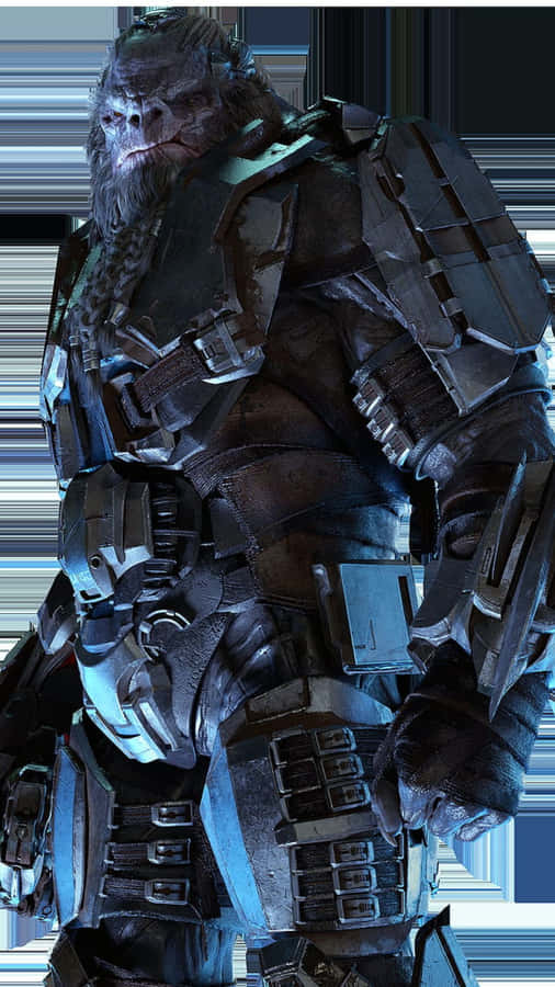 Atriox, Brute Leader In Battle Wallpaper