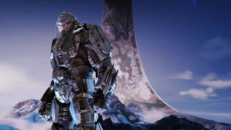 Atriox Dominating The Battlefield Wallpaper