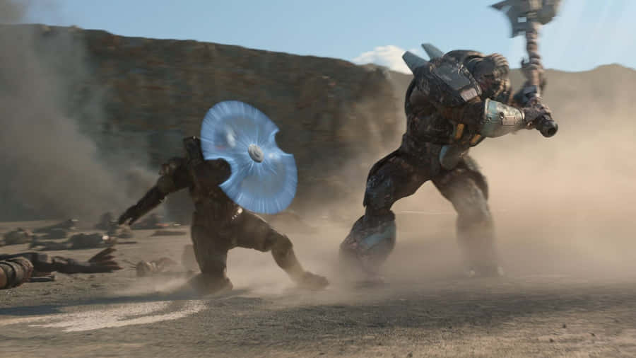 Atriox, Mighty Jiralhanae Warrior And Leader Of The Banished Wallpaper