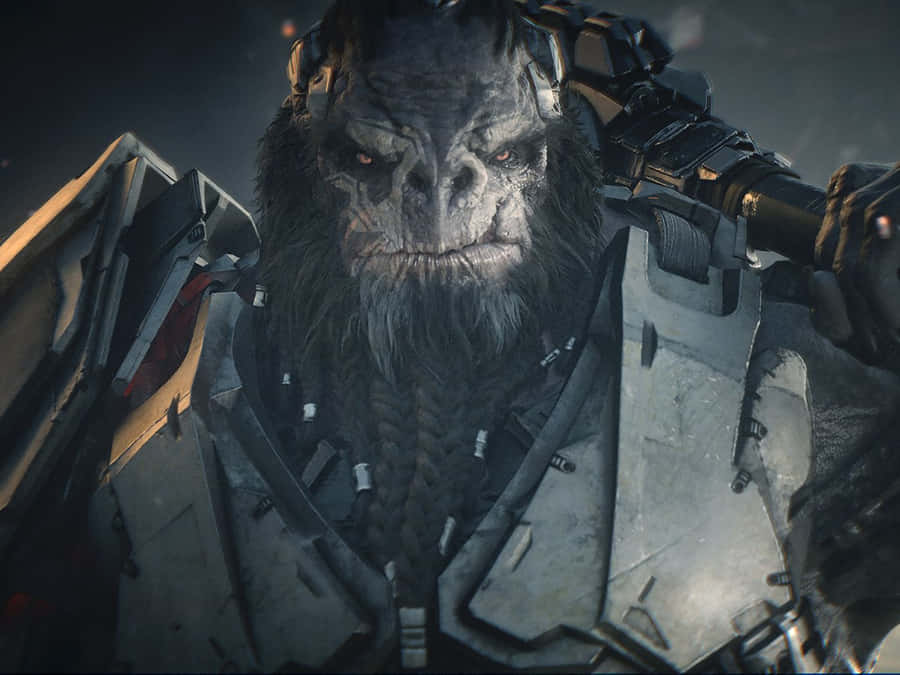 Atriox, The Fearsome Brute Warlord, In His Fierce Battle Armor. Wallpaper
