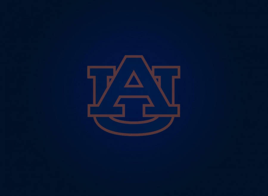 Auburn Football Dark Blue Backdrop Wallpaper