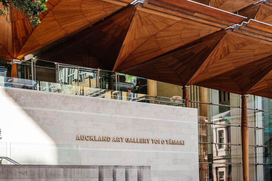 Auckland Art Gallery Exterior Wallpaper
