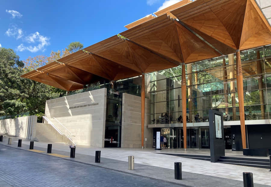 Auckland Art Gallery Exterior Wallpaper