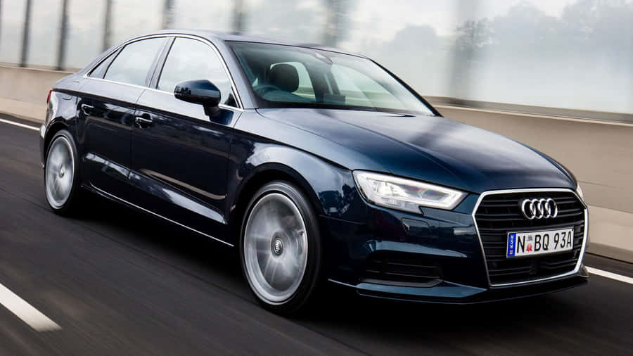Audi A3 Sportback In Motion Wallpaper